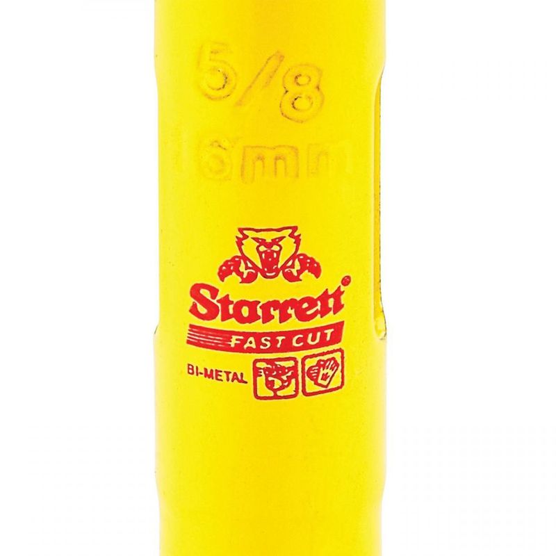 Serra Copo Fast Cut 5/8'' (16mm) - FCH0058-G - Starrett