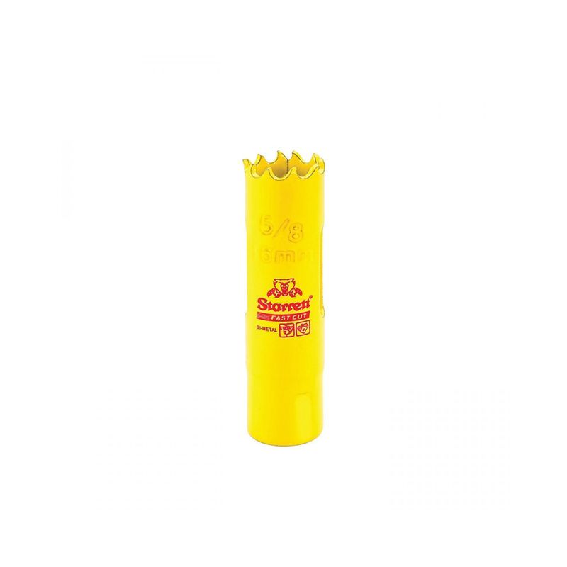 Serra Copo Fast Cut 5/8'' (16mm) - FCH0058-G - Starrett