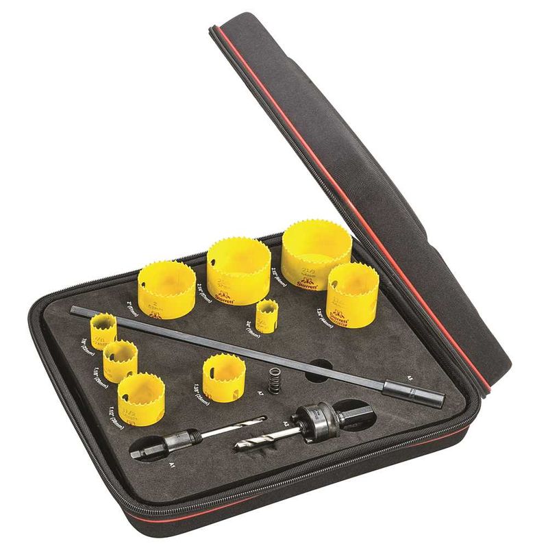 Jogo de Serra Copo Bimetal 19 a 64mm (KDC09041-S) - Starrett