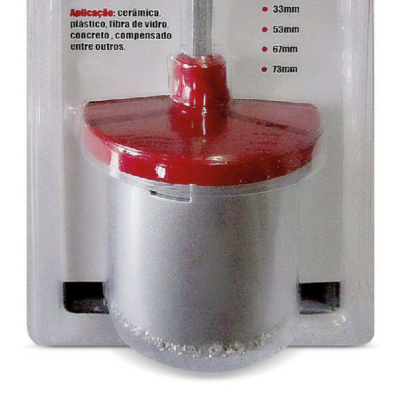 Kit Serra Copo Tungstênio 6 peças 33 a 73mm 97,0006 ROCAST