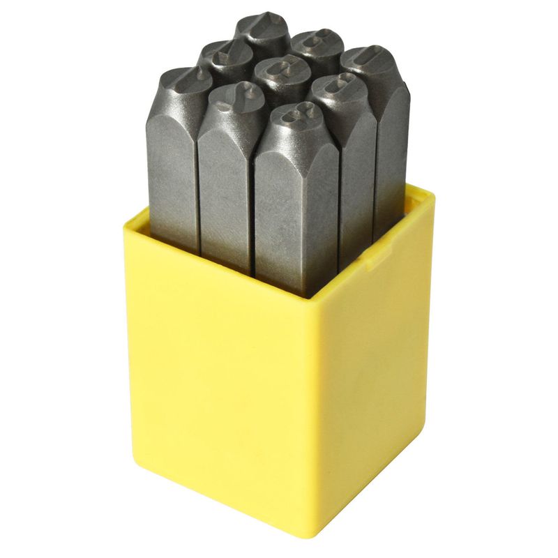 Jogo de Punção Numérico 9 peças 3,00mm 60,0004 ROCAST