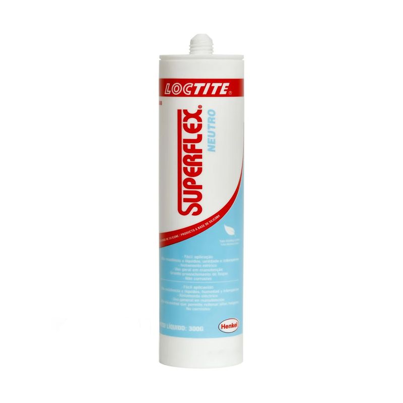 Silicone Neutro Transparente Superflex 300g - Loctite