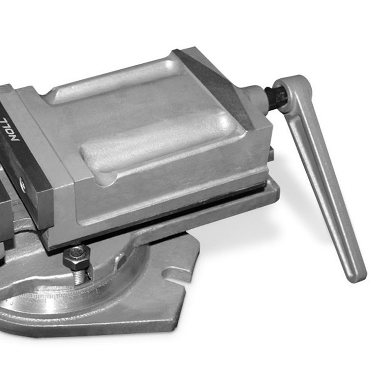 Morsa Giratória Standard para Máquinas Abertura 125mm 70,0012 NOLL