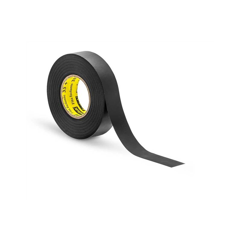 Fita Isolante 33+ Preta 19 mm x 20 m - 3M