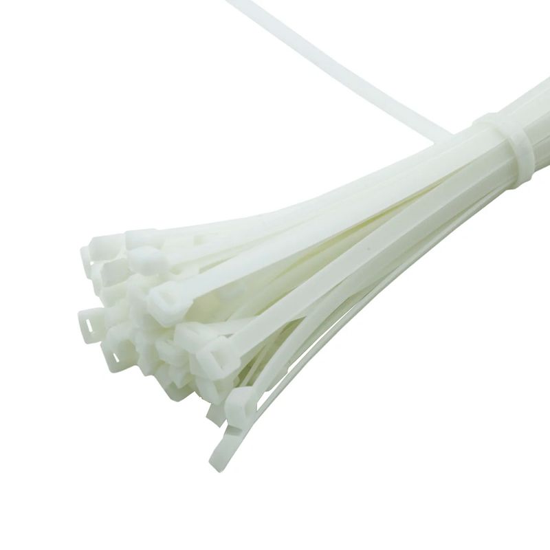 Abraçadeira de Nylon Natural 2 x 100mm Com 100 Unidades (80,0001) - Noll