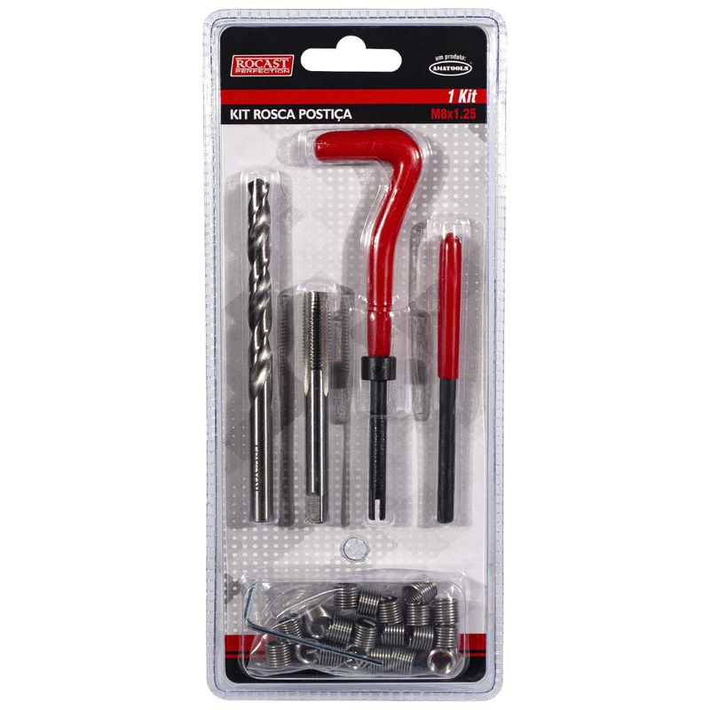 Kit Rosca Postiça UNF 1/2'' - 20 FPP (95,0015) - Rocast