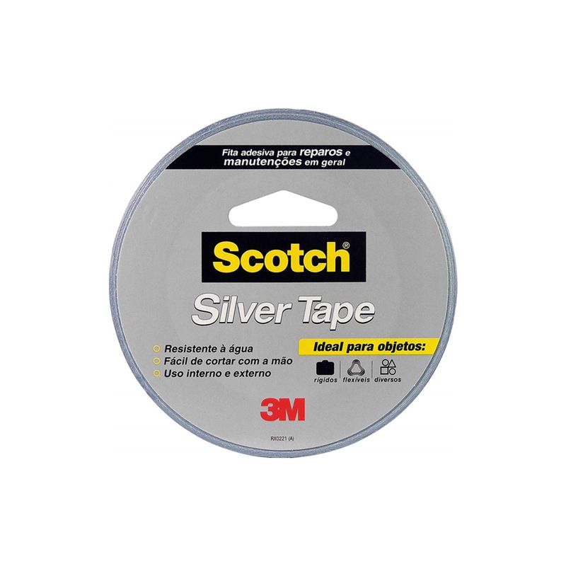Fita Silver Tape 45 mm x 25 m - 3M