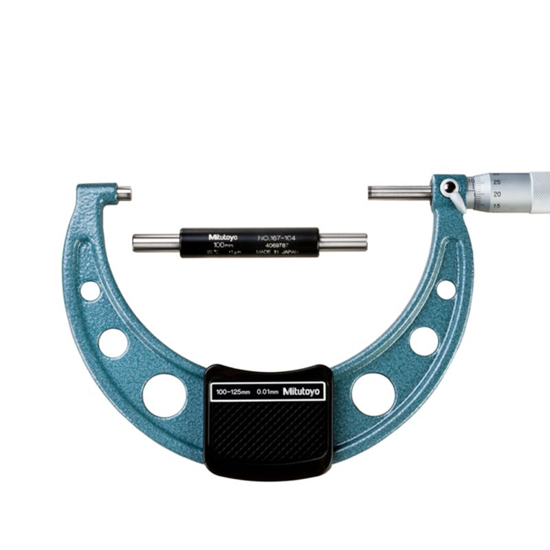 Micrômetro Externo 100-125mm 0,01mm 103-141-10 - Mitutoyo
