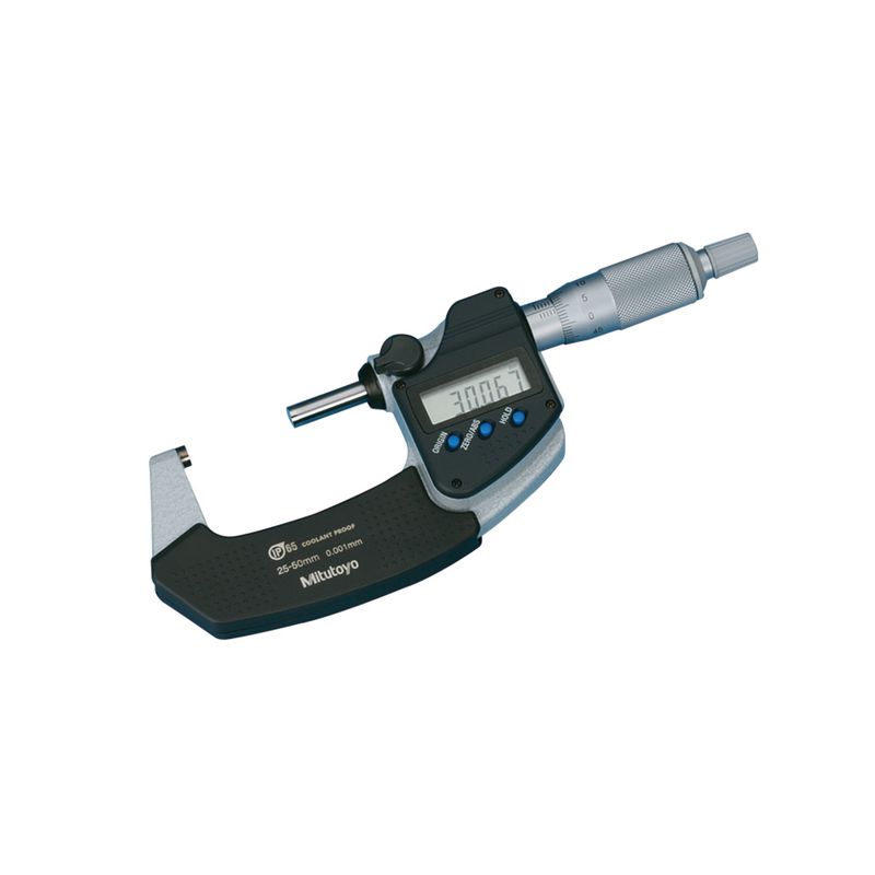 Micrômetro Externo Digital 25-50 mm 0,001mm Sem Saída de Dados 293-241-30 - Mitutoyo