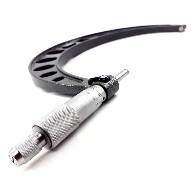 Micrômetro Analógico Externo em Ferro Fundido de 150 á 175mm (2,0008) - Zaas