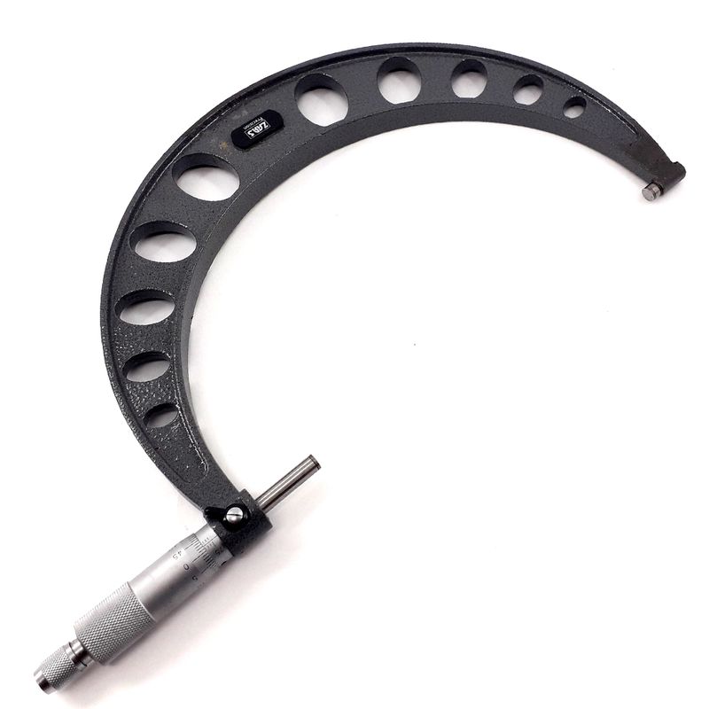 Micrômetro Analógico Externo em Ferro Fundido de 150 á 175mm (2,0008) - Zaas