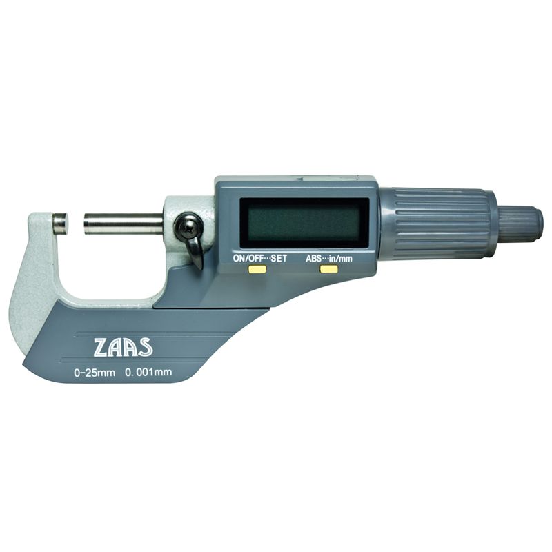Micrômetro Externo Digital 0 á 25mm (2,0005) - Zaas