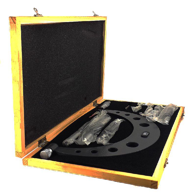 Micrômetro Externo Analógico 4 Batentes Intercambiáveis 100 a 200mm 2,0015 ZAAS