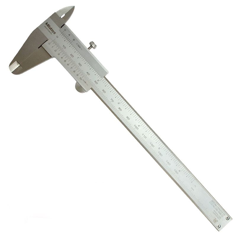 Paquímetro Analógico Universal com Revestimento de Titânio 150mm x 0,05mm - 530-104B-10 - Mitutoyo