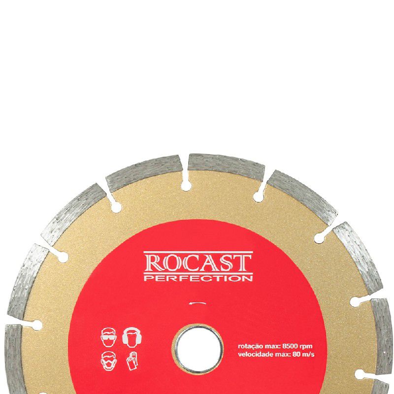 Disco Diamantado Grandes Diâmetros Uso Geral 7 x 7/8pol 34,0004 ROCAST