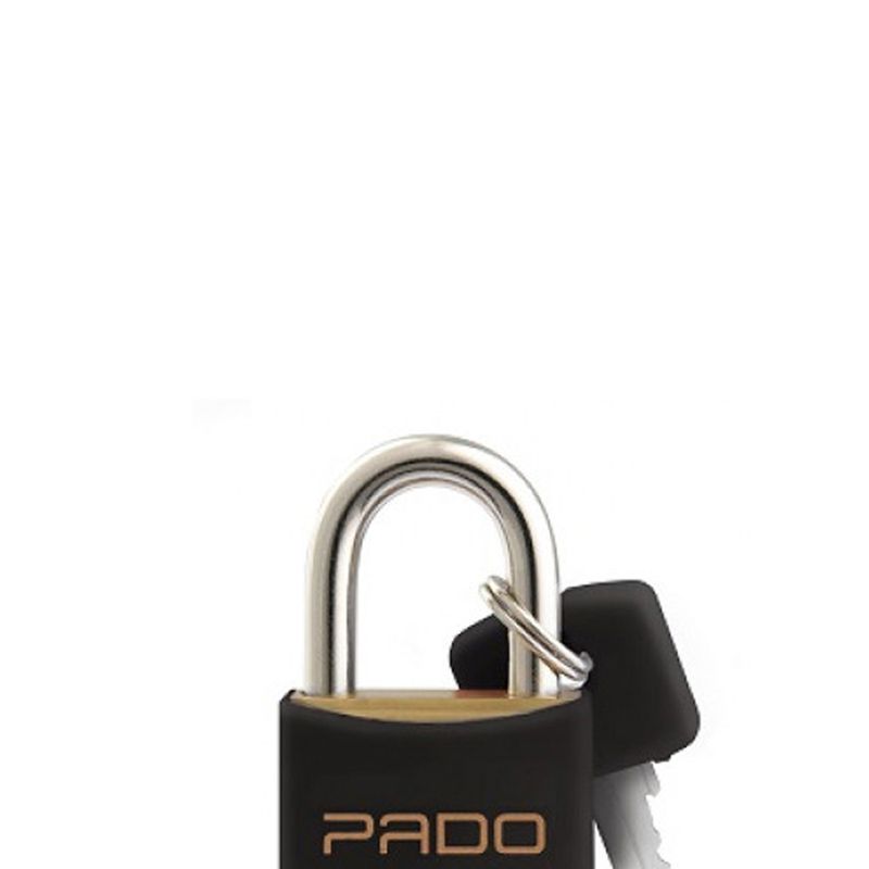 Cadeado Cores Preto 40mm - E-40 - PADO