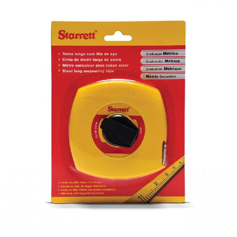 Trena De Aço Longo 510 De 30M (KTS510-30M-S) - Starrett