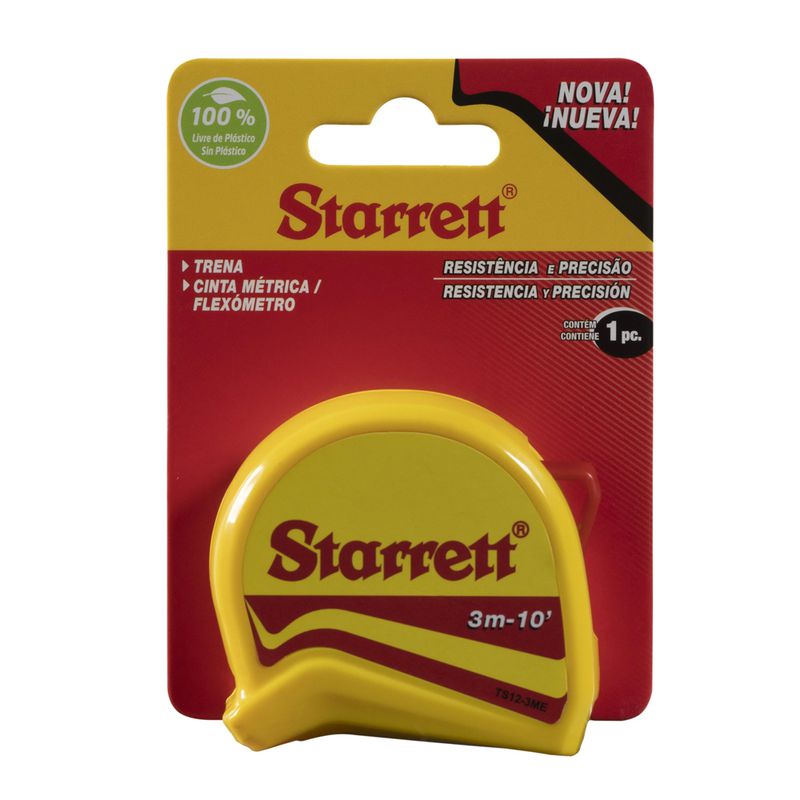 Trena de Bolso 3 Metros (KTS12-3ME-S) - Starrett