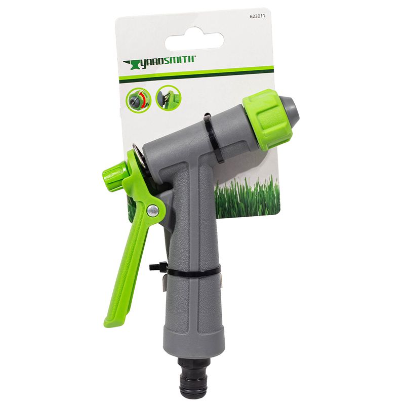 Esguicho Plástico para Mangueira Bico Ajustável (639,0001) - Yardsmith