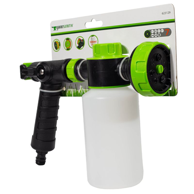Esguicho Para lavar Carro Com reservatório e 7 Ajuste no Bico (641,0001) - Yardsmith