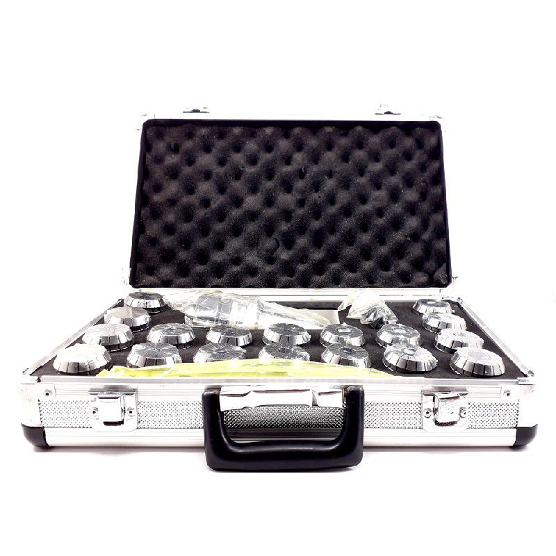 Jogo de Pinças BT 21 peças Padrão ER40 3a25mm Cone Mandril BT40 38,0031 ROCAST