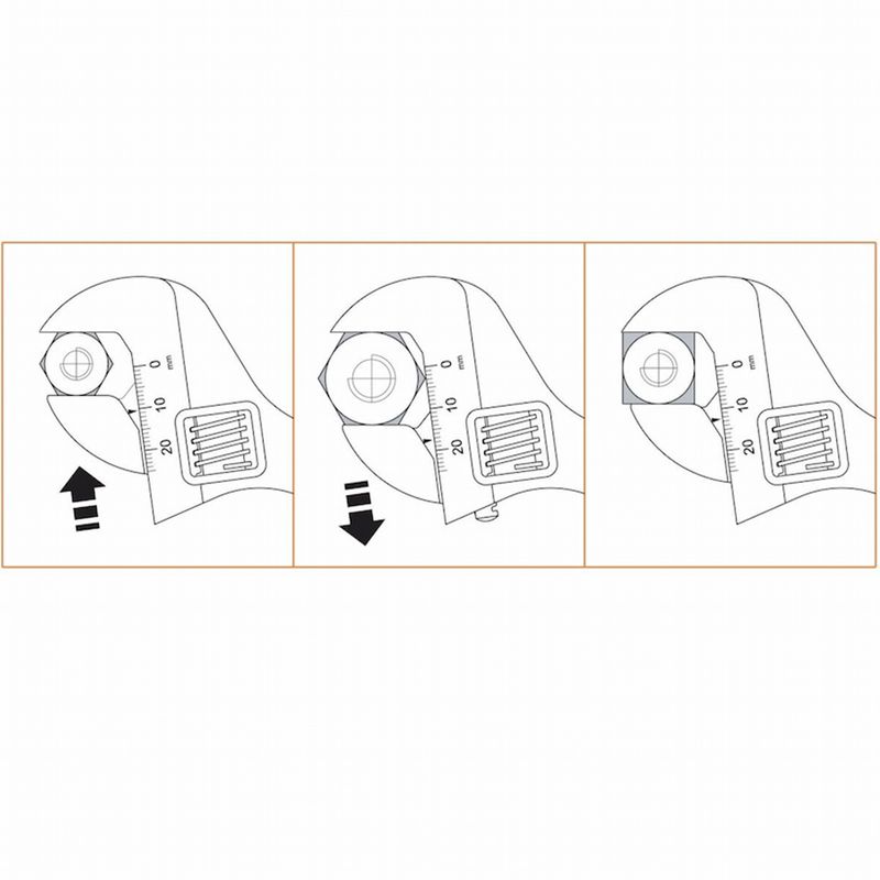 Chave Ajustável 8'' (44022/108) - Tramontina Pro