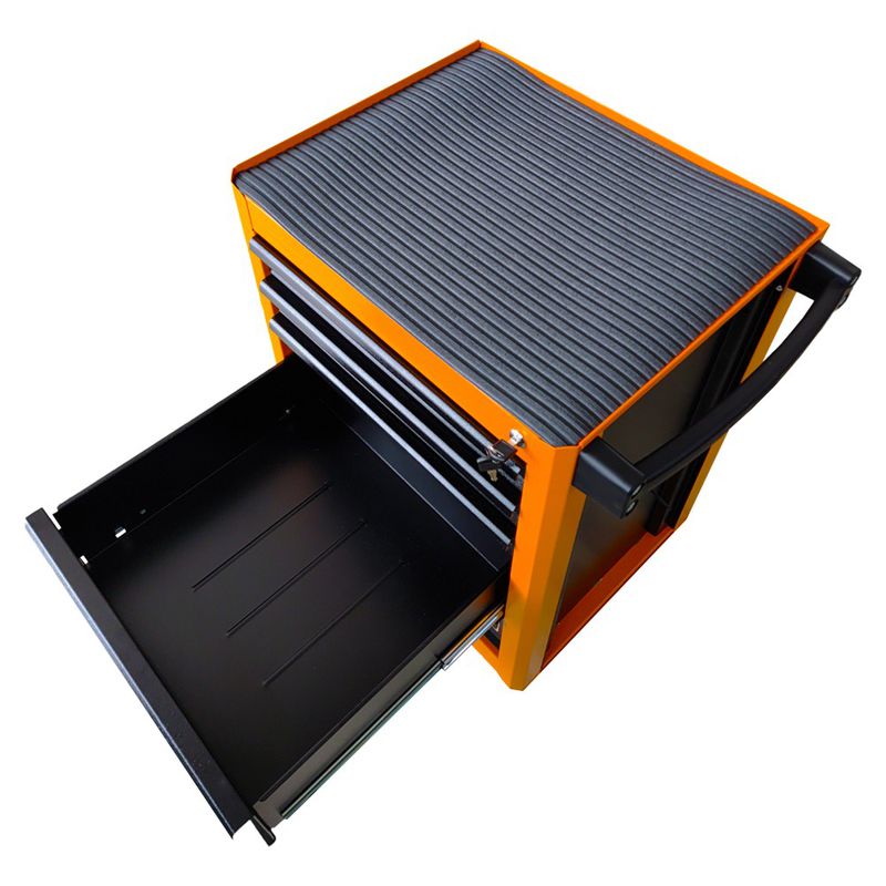 Carrinho Para Ferramentas Com 5 Gavetas Laranja (44950/007) - Tramontina Pro