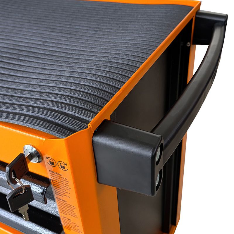 Carrinho Para Ferramentas Com 2 Gavetas Laranja (44950/006) - Tramontina Pro
