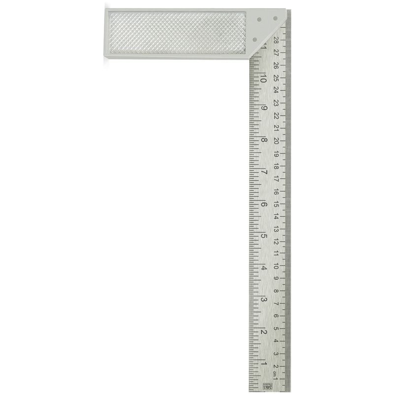 Esquadro Cabo de Alumínio 10'' - 250mm Standart (80,0001) - Zaas