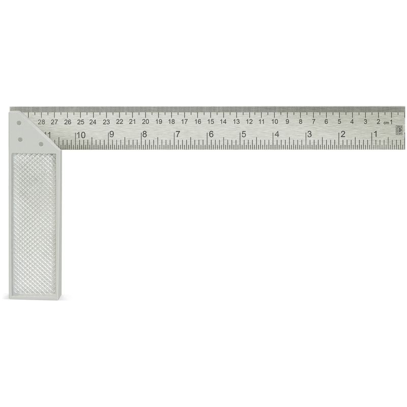 Esquadro Cabo de Alumínio 12'' - 300mm Standart (80,0002) - Zaas