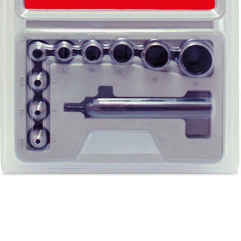 Jogo de Vazadores Intercambiáveis 10 peças 5,0 a 32,0mm 59,0017 ROCAST