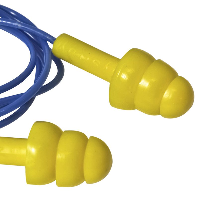 Protetor Auricular Copolímero Cordão PVC 15DB PPA 01 PROTEPLUS