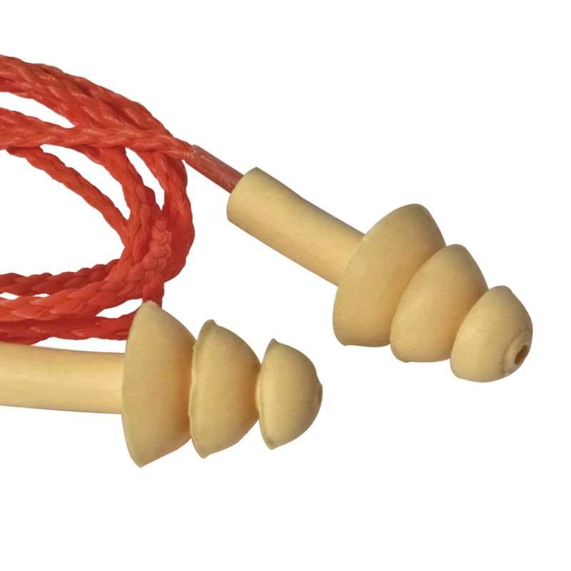 Protetor Auricular em Silicone Com Cordão de Algodão (274,0001) - Proteplus