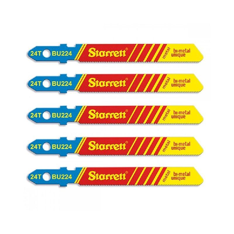 Lâmina De Serra Tico Tico 50mm 24 Dentes Com 5 Unidades (BU224) - Starrett