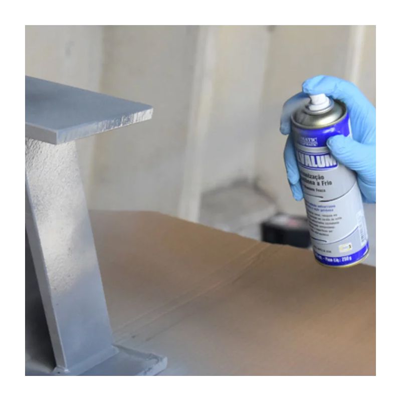 Galvalum Galvanização Aluminizada a Frio em Spray 300mL DN1 - Quimatic Tapmatic