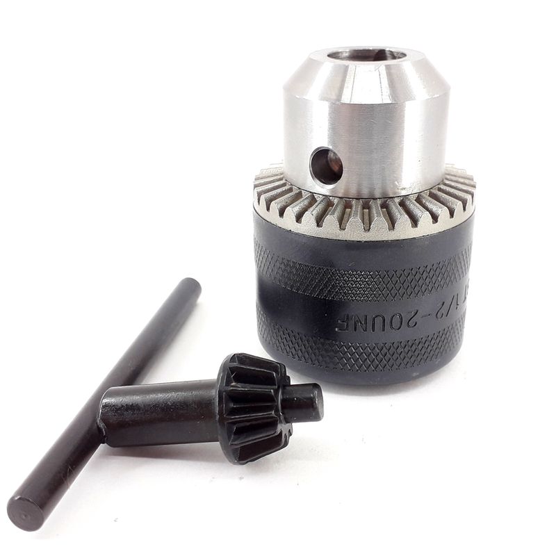 Mandril 1/2pol de Rosca com Chave 2.0 13mm 1/2pol x 20F 43,0006 ROCAST