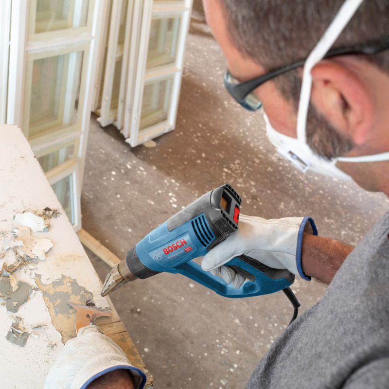 Soprador térmico Bosch GHG 20-63 1600W 220V com 5 bicos