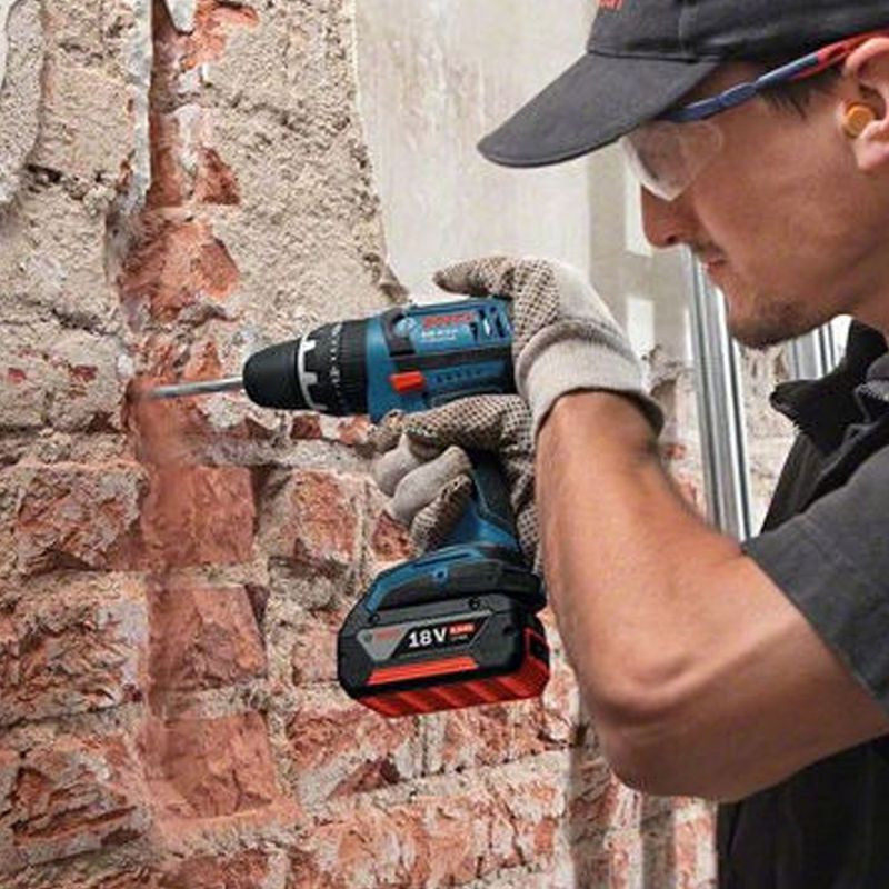 Furadeira Impacto/Parafusadeira Bateria GSB 18V-Li - Bosch