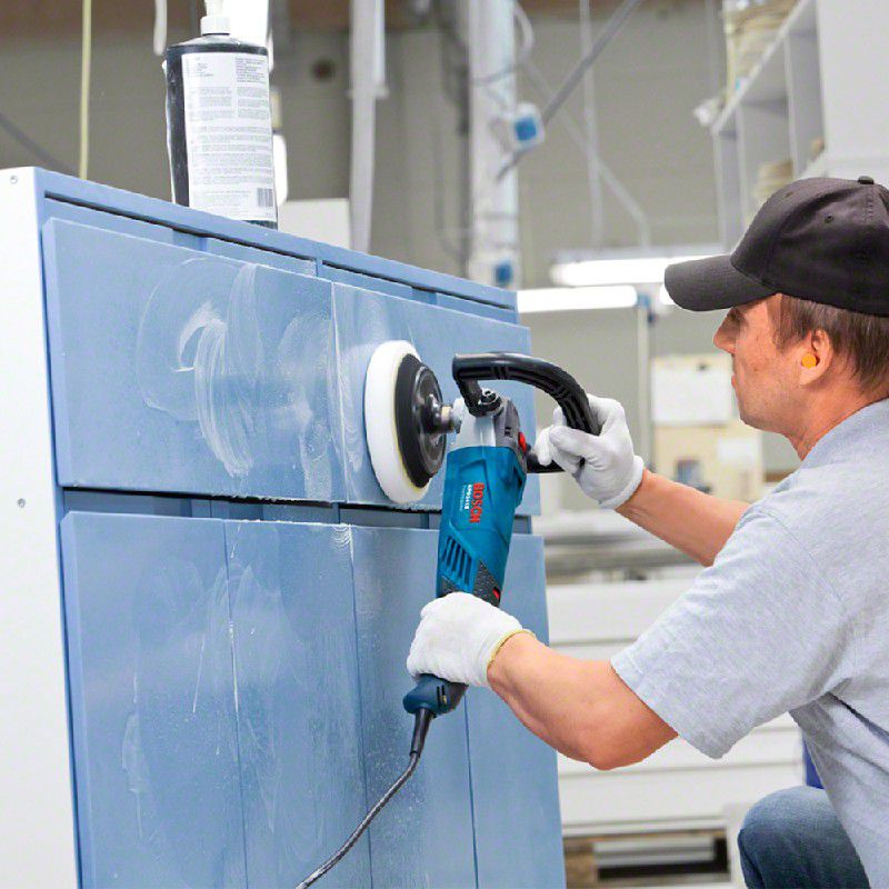 Politriz Bosch GPO 14 CE, 1400 W, 220V, 6 velocidades, com disco