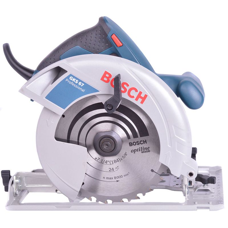 Serra Circular 7.1/4Pol 1600W GKS 67 - Bosch 110V
