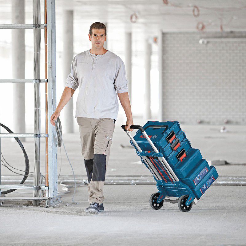 Carrinho Articulado para Transporte das Maletas L-Boxx 790x490x80mm - Bosch