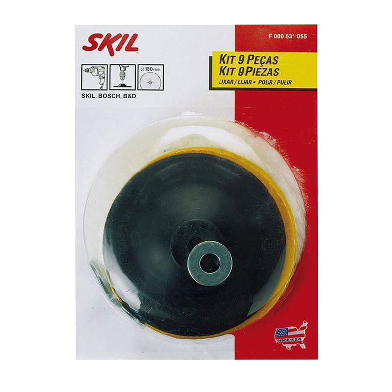 Kit de lixar e polir Skil