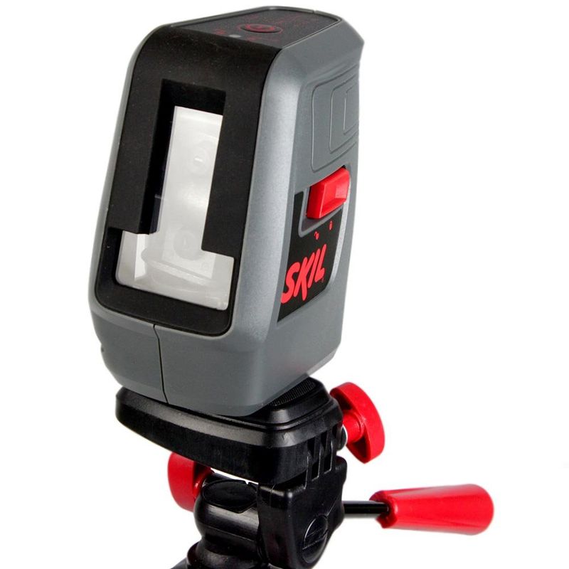 Nível à Laser 10 Metros com 3 Linhas + Tripé 0516 - Skil