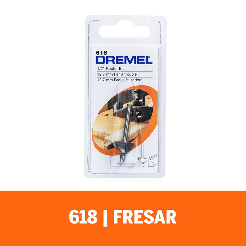 Fresa Chanfrar A 45º Em Madeira (Modelo 618) - Dremel