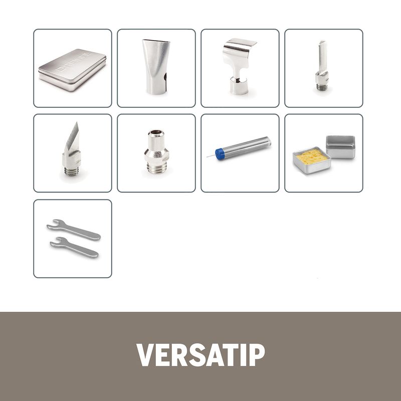 Versatip Pirógrafo e Soldador a Gás Com 12 Acessórios- Dremel