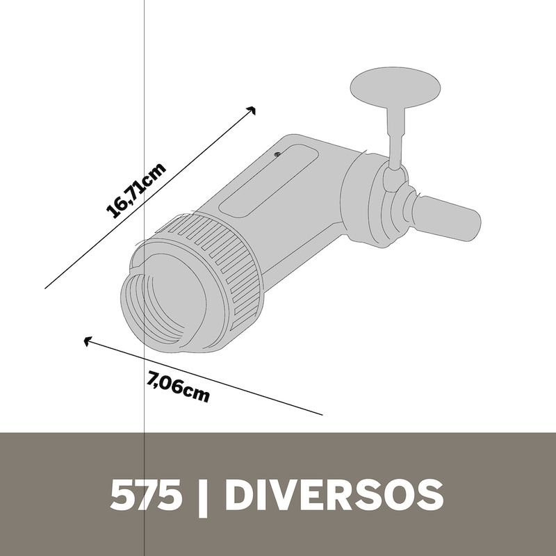 Acoplamento De Micro Retífica Ângulo Reto Modelo 575 - Dremel