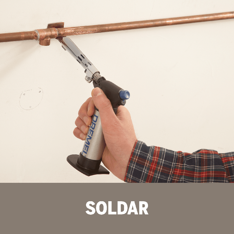 Versaflame Mini-Maçarico a Gás Com 7 Acessórios 2200 - Dremel