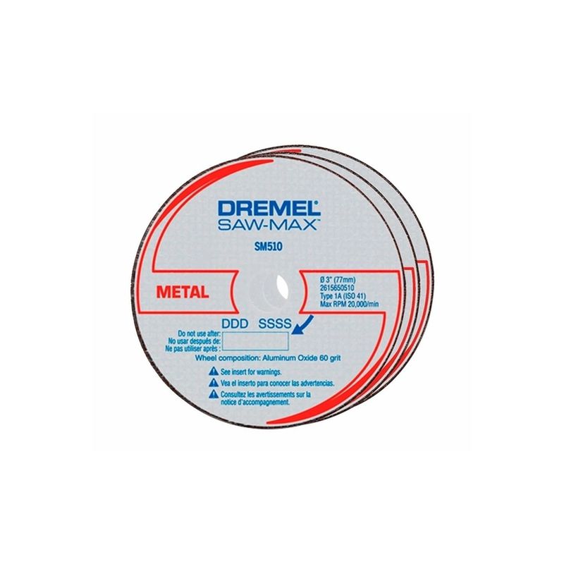 Disco de Corte p/ Metal Saw-Max SM510 - Dremel