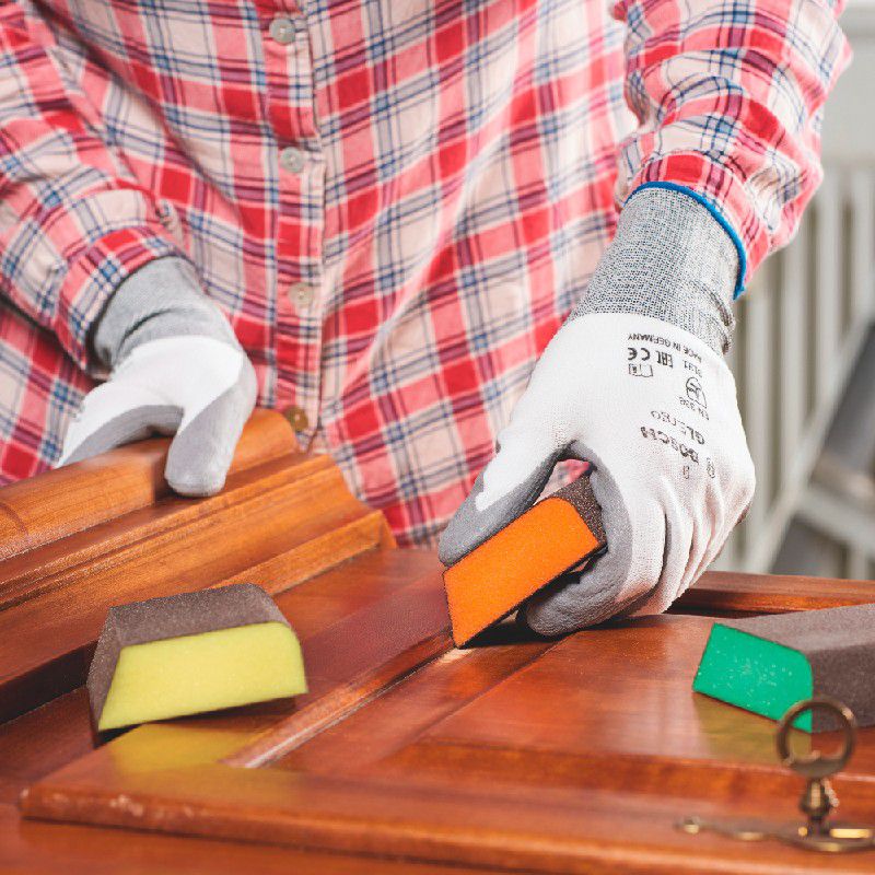 Espuma Abrasiva Bosch Best for Profile; 69x26x97mm Fine 1 peça - BOSCH