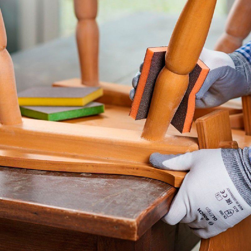 Espuma Abrasiva Bosch Best for Contour; 98x13x120mm Medium 1 peça - BOSCH